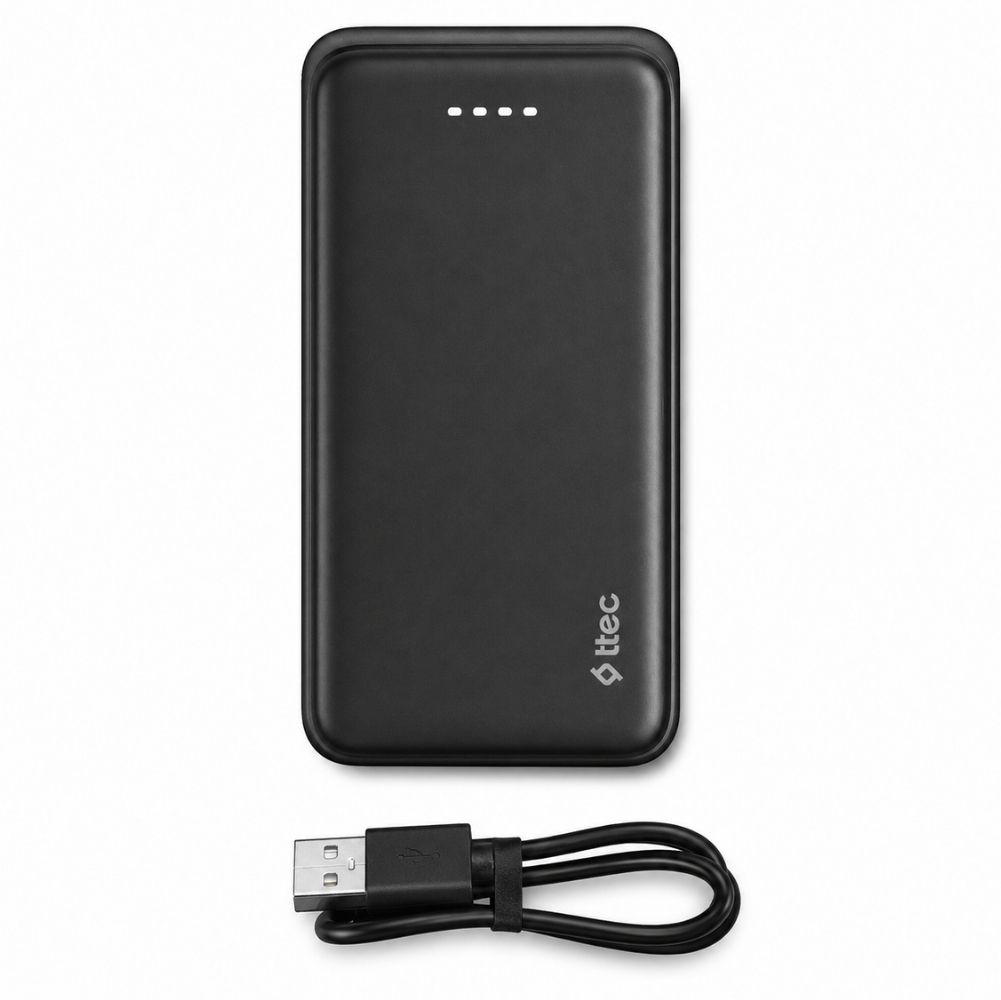 Ttec ReCharger 10000mAh Taşınabilir UsbA ve Type-C Taşınabilir Hızlı Powerbank Display Box Siyah 2BB263S 