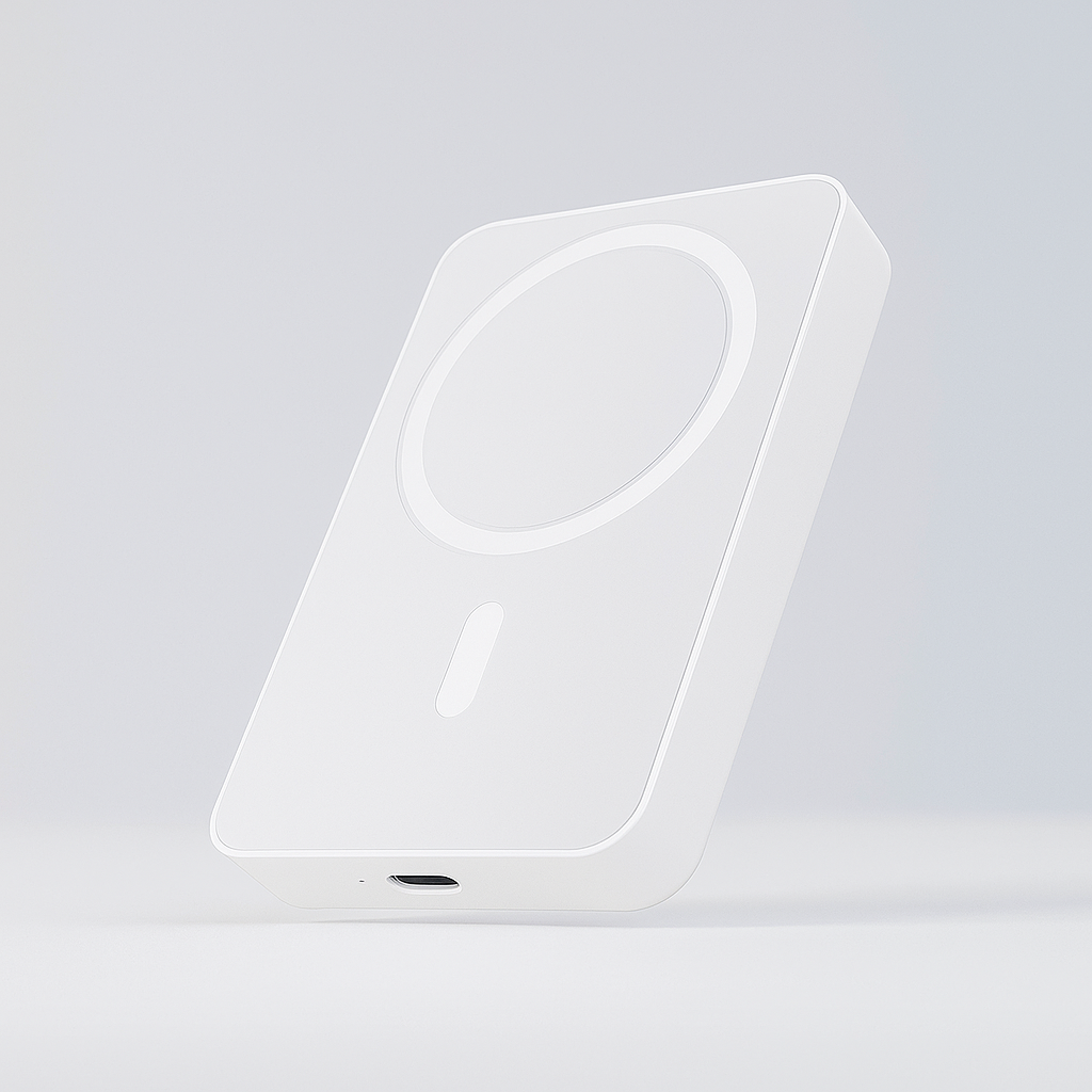 ScHitec Taşınabilir Magsafe ile Uyumlu 0000mAh Powerbank Beyaz YK-P950 